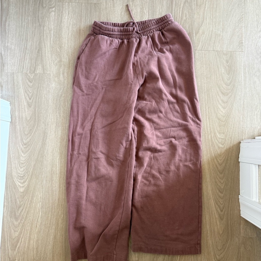 Old Navy Mauve Brown Cozy Sweatpants